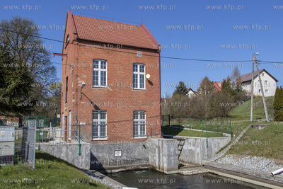 Elektrownia wodna Pruszcz I wybudowana w 1921 roku...