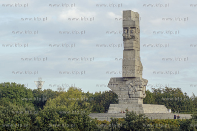 Gdańsk. Pomnik Obrońców Wybrzeża na Westerplatte....