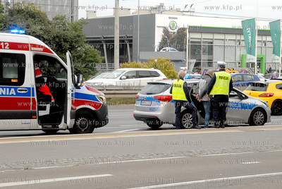 Gdynia, ul. Morska. Patrol drogówki zatrzymał kierowcę...