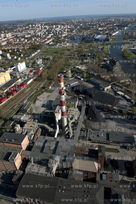 Elblag z lotu ptaka. 19.04.2009 fot. Kacper Kowalski...