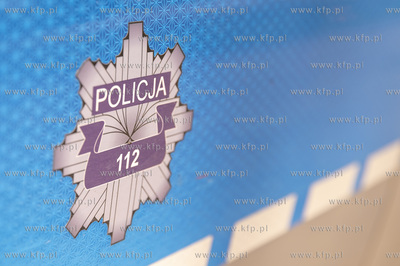 Logo Policji. 112.24.07.2023 Fot. Anna Bobrowska...