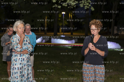 Sopot, Park Północny. Odsłonięcie rzeźby Andriusa...