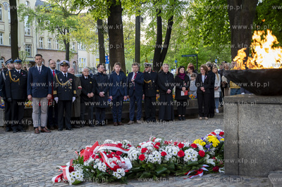 Uroczystości pod pomnikiem Martyrologii Polskich Mieszkańców...