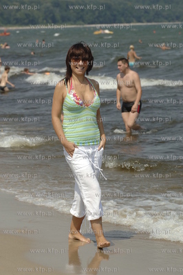 Marzena Sienkiewicz, pogodynka z Panoramy TVP2
17.07.2007
Fot....