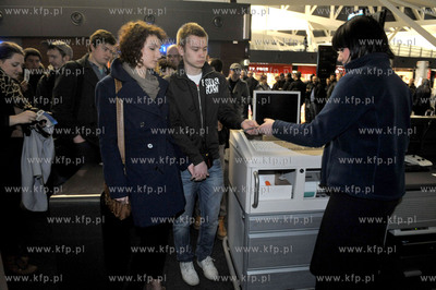 Pierwszy dzien funkcjonowania nowego terminalu T2 gdańskiego...