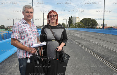 Gdansk. Otwarcie Mostu Siennickiego dla ruchu samochodowego....