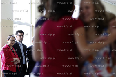 Sopot. Szkola Podstawowa nr 1. Spotkanie Minister Edukacji...