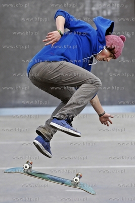 Sopot / Gdansk. Nowo otwarty skatepark przy hali Ergo...