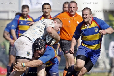 Sopot. I Liga Rugby. Mecz Ogniwo Sopot - Juvenia Krakow....