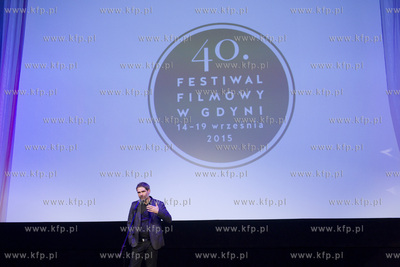 Gdynia. Festiwal Filmowy w Gdyni. Gala wręczenia nagród...