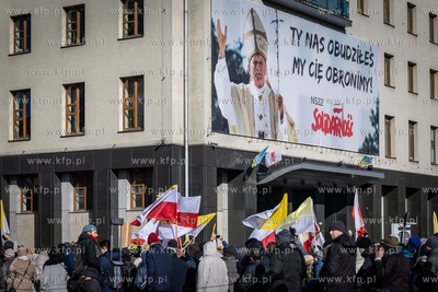 Marsz Wdzięczności za św. Jana Pawła II przeszed...