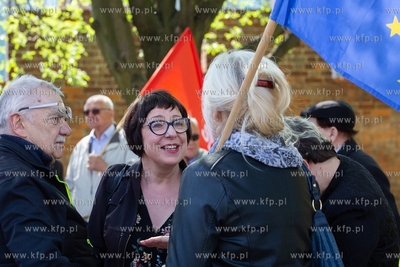 Gdańsk. Pierwszomajowy pochód  zorganizowany przez...