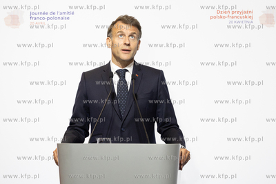ECS. Wizyta Prezydenta Republiki Francuskiej Emmanuela...