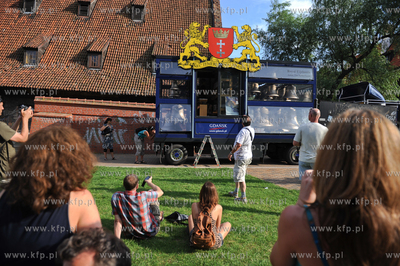 Gdansk. Skwer Jana Heweliusza. XIII Gdanski Festiwal...