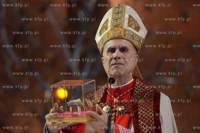 Gdansk. Kosciol p.w. Opatrznosci Bozej. Wizyta watykanskiego...