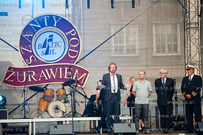 Gdansk. Targ Rybny. Uroczyste otwarcie Baltic Sail...