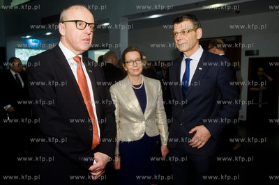 Gdansk. Hotel Hilton. Spotkanie Swiateczne ze szwedzką...