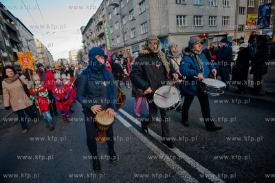 Gdynia. Orszak Trzech Kroli.  06.01.2014 fot. Mateusz...