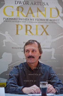 Gdansk. CH. Galeria Baltycka. Konferencja prasowa poprzedzajaca...