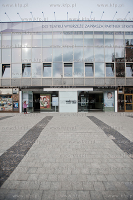 Gdansk. Dzien otwarty Teatru Wybrzeze, podczas ktorego...