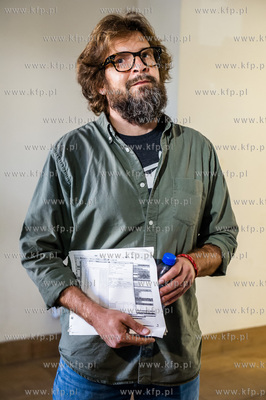 Gdansk. Konferencja prasowa Przewodniczacego Komisji...