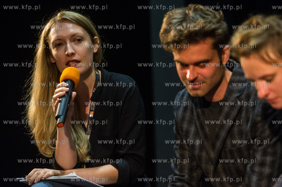 Gdynia. Festiwal Filmow w Gdyni. Spotkanie z tworcami...