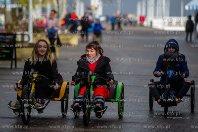 Gdańsk. Przywitanie uczestników Integracyjnego Maratonu...