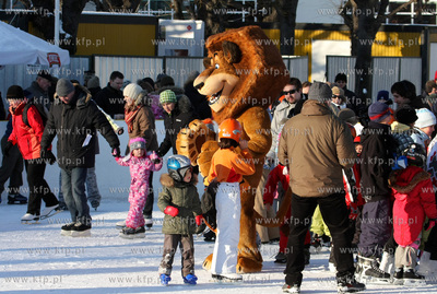 Sopot, Molo. Wizyta Lwa Alexa, jednego z bohaterow...