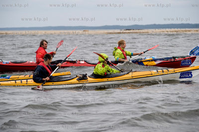 Gdansk. Ekspedycja Wisla podroznika Marka Kaminskiego...