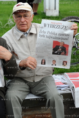 Final Kampanii prezydenckiej Jaroslawa Kaczynskiego...