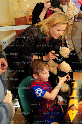 Oddzial Dziececy Szpitala Miejskiego w Gdyni. Odwiedziny...