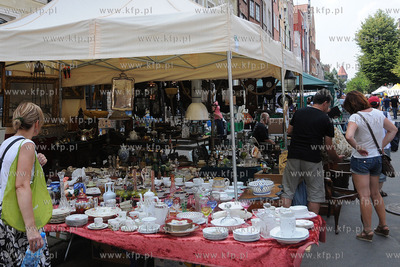 752 Jarmark św. Dominika w Gdańsku. Pchli Targ na...