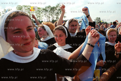 Papiez Jan Pawel II w Trojmiescie Na zdjeciu Obrazki...