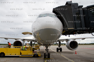 Port Lotniczy Gdansk. Nz.Airbus 320 linii Lufthansa.
22.06.2014
fot....