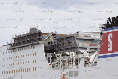 Prom Stena Germanica podczas poprzedniej przebudowy...