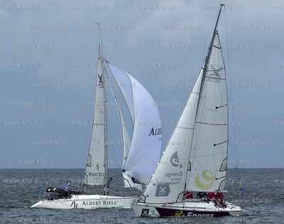 Sopot. Zatoka Gdanska k. Molo. Energa Sopot Match Race...