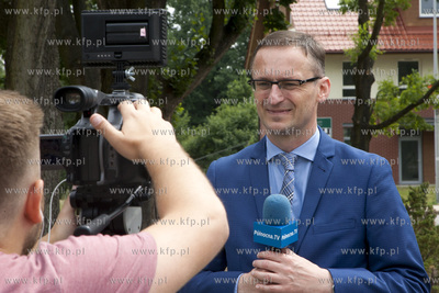 Odsłonięcie Ławeczki Przyjaźni Miast Partnerskich...