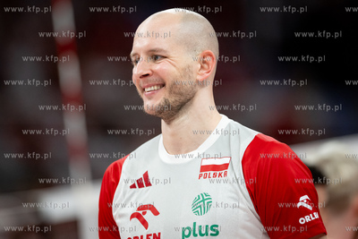 Turniej towarzyski siatkówki w Ergo Arenie. Mecz Polska...