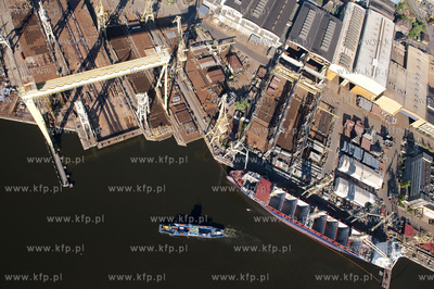 Stocznia Szczecinska z lotu ptaka. 13.05.2009 fot....