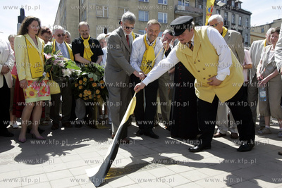 Zjazd Kaszubow w Gdyni. Uroczyste odsloniecie przez...
