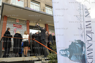 Uroczystosci zwiazane z nadaniem imienia Jana Heweliusza...