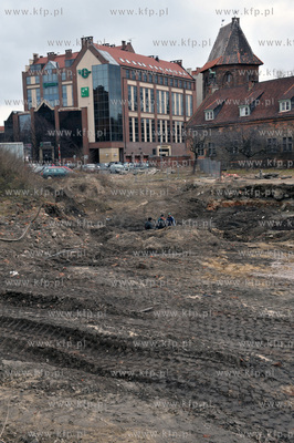 Rozpoczecie budowy Teatru Szekspirowskiego w Gdansku....