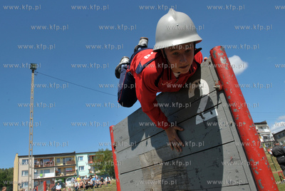 Zawody jednostek  Ochotniczych Strazy Pozarnej gminy...