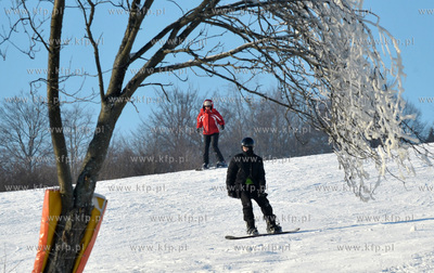 Stok narciarski w Przywidzu. 30.01.2012 fot. Maciej...