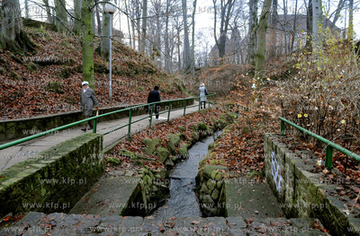Sopot. Park i potok sopocki pomiedzy ul. Kosciuszki,...