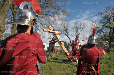 Misterium Meki Panskiej w Zukowie na Kaszubach. 13.04.2014...