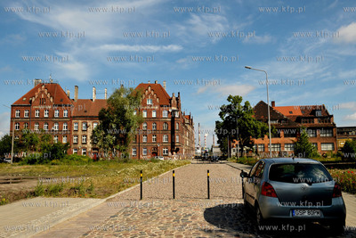 Gdansk. Tereny bylej Stoczni Gdanskiej tzw. Mlode Miasto....
