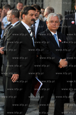 Uroczystosci rocznicy podpisania porozumien sierpniowych...