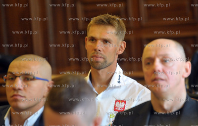 Przewodniczący Rady Miasta Gdańska Bogdan Oleszek...