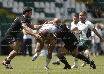 Gdansk. Polfinal play off ekstraligi rugby Lechia Gdansk...